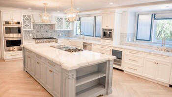 Kitchen Cabinet Refinishing in Calabasas, California by M & M Developers Inc.