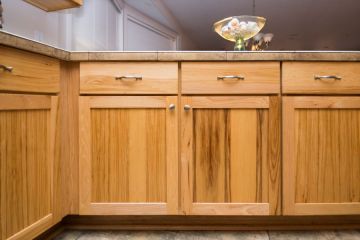 Cabinet staining in Porter Ranch